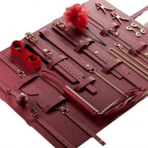 Luxury BDSM 11-pcs Kit Clarissa Red Bondage paket