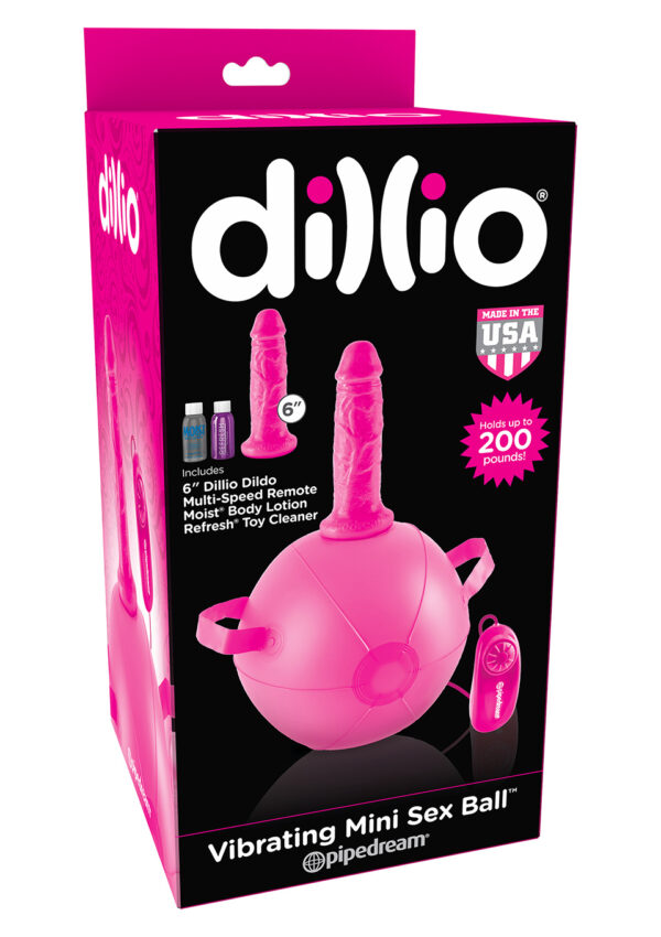 MINI SEX BALL 6 INCH PINK