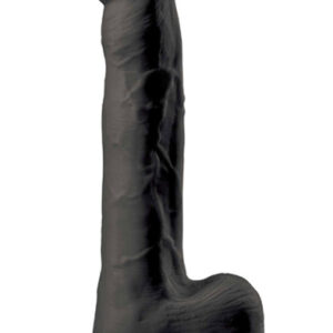 Pipedream Real Feel Deluxe 11 Black 28cm Dildo med vibrator