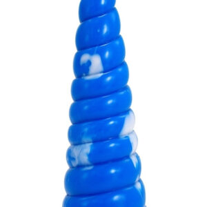 Plug Korn Blue-White 25 cm Dragon dildo