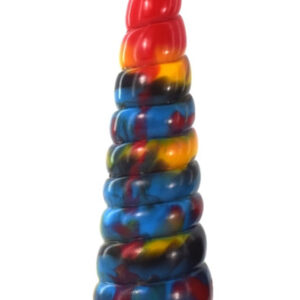 Plug Korn Multicolour 22,5 cm Dragon dildo