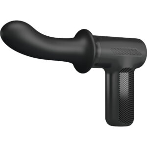 Pretty Love: DJ Doctor, Massage Gun with Dildo, svart