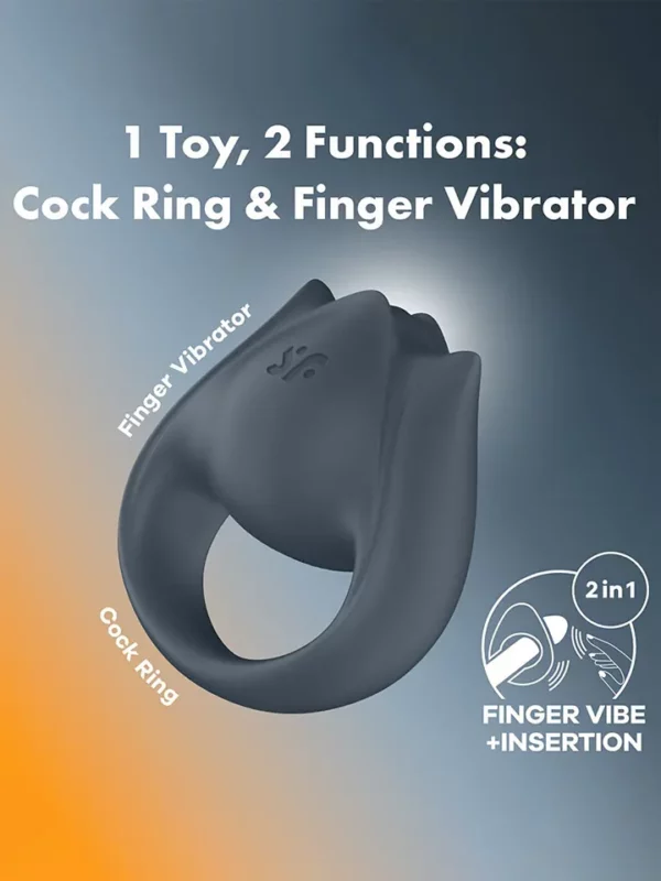 Satisfyer Perfect Pair 2 Penisring med vibrator