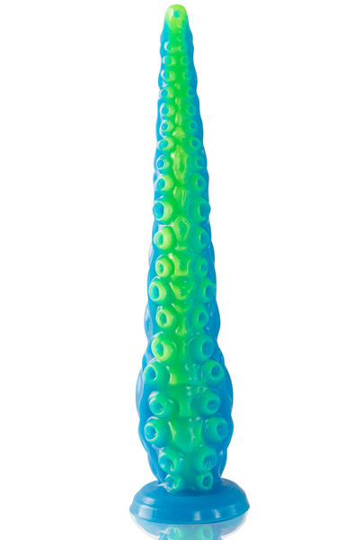 Scylla Fluorescent Tentacle Dildo 31,5 cm Dragon dildo