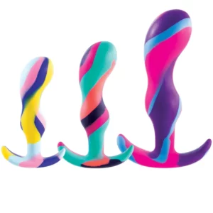 Silicone Butt Plug Training Kit Analpluggar paket