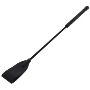 Hidden Desire Extreme Crop Flapper Whip Black