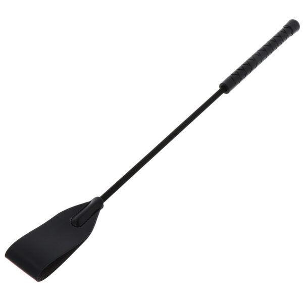 Hidden Desire Extreme Crop Flapper Whip Black