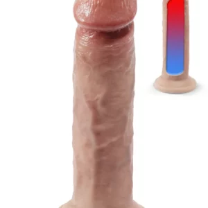 Silex-D Premium Real Skin 15,4 cm Realistisk dildo