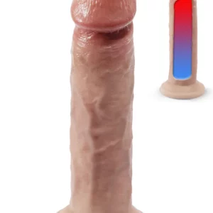 Silex-D Premium Real Skin 19 cm Realistisk dildo