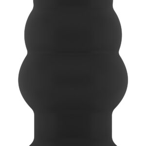 Sono: Large Hollow Tunnel Butt Plug No. 51, svart