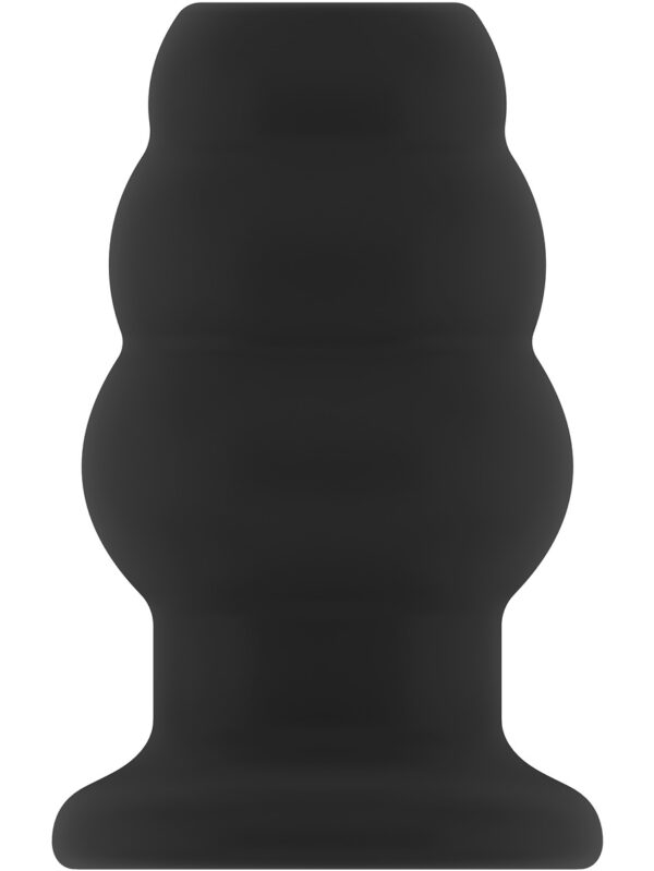 Sono: Large Hollow Tunnel Butt Plug No. 51, svart