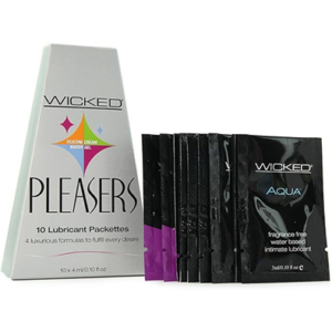 Wicked Pleasers Variety 10-pack Glidmedel