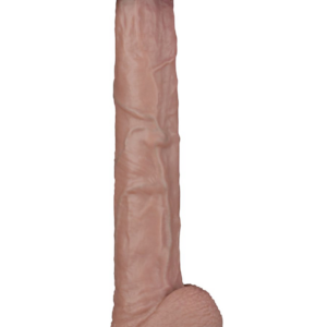 LoveToy: Dual-Layered Bendable Silicone XXL Cock, 37.5 cm