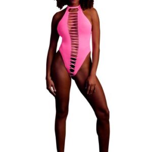 High-Cut Body - Neon Pink
