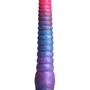 NSNovelties: Colours Stacked Silicone Dildo, 23 cm