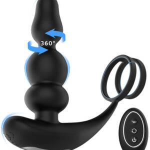360 Rotating Prostate Plug With Remote