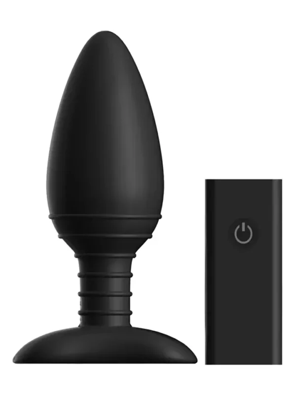 Ace Large Remote Control Vibrating Butt Plug