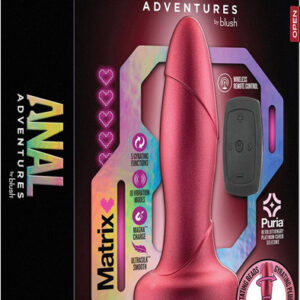 Anal Adventures Matrix Atomic Plug Martian Wine
