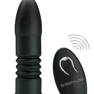 Anal Plug With 4 Vibration & 4 Thrusting Modes Fjärrstyrd analplugg