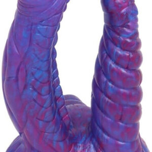 Bad Demon Double Dildo Orphox Purple 18,5 cm