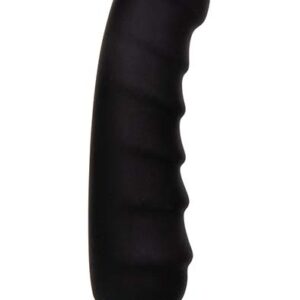 Black Amazing Ribbed Vibrator