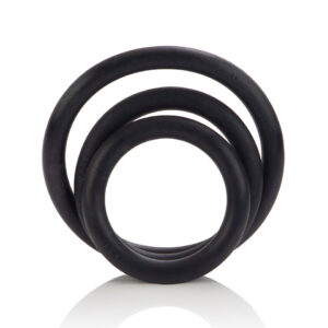 Cal Exotics Black Rubber Ring Set