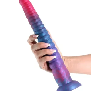 Colours Stacked Dildo Pink/Blue 30,5 cm