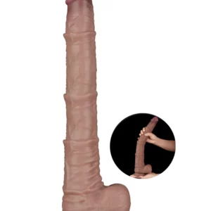 Dual Layered Bendable XXL Cock 40,5 cm XXL dildo