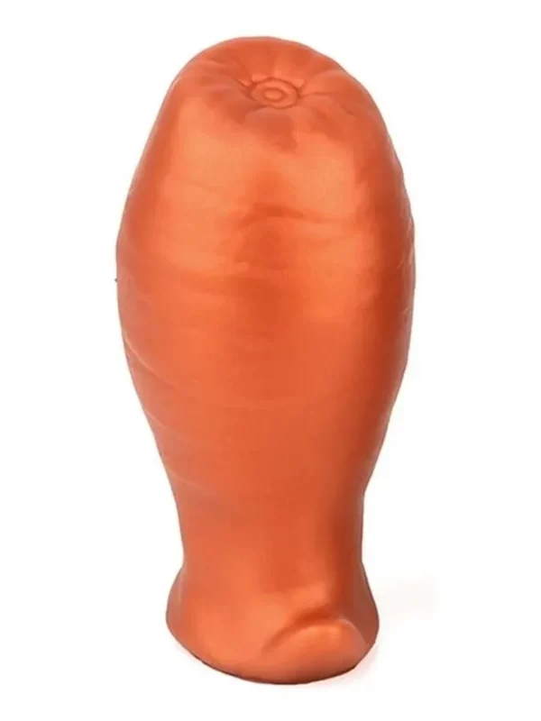 Egg Ass Plug Orange 10,5 cm XL Buttplug