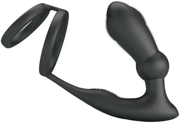 Emoni Cock Ring With Butt Plug