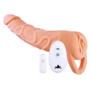 Extendor+ 2in1 With Vibrating Bullet Penisförlängare/Sleeve med vibrator