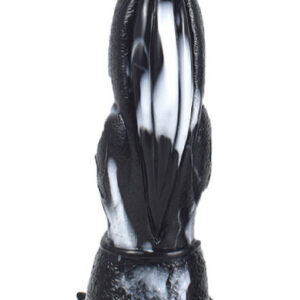 Foxik Monster Dildo Black/White 20 cm