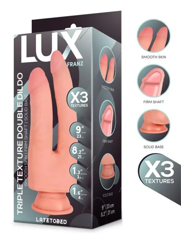 Franz Triple Density Double Dildo 23 cm