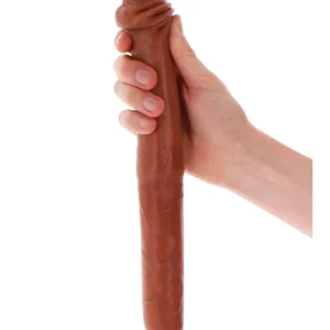 Get Real Silicone Foreskin Double Dong 40 cm