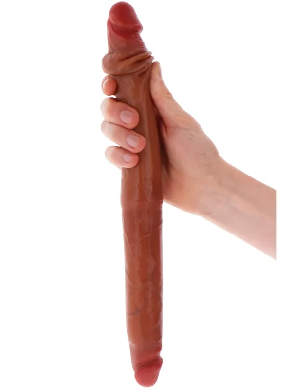 Get Real Silicone Foreskin Double Dong 40 cm
