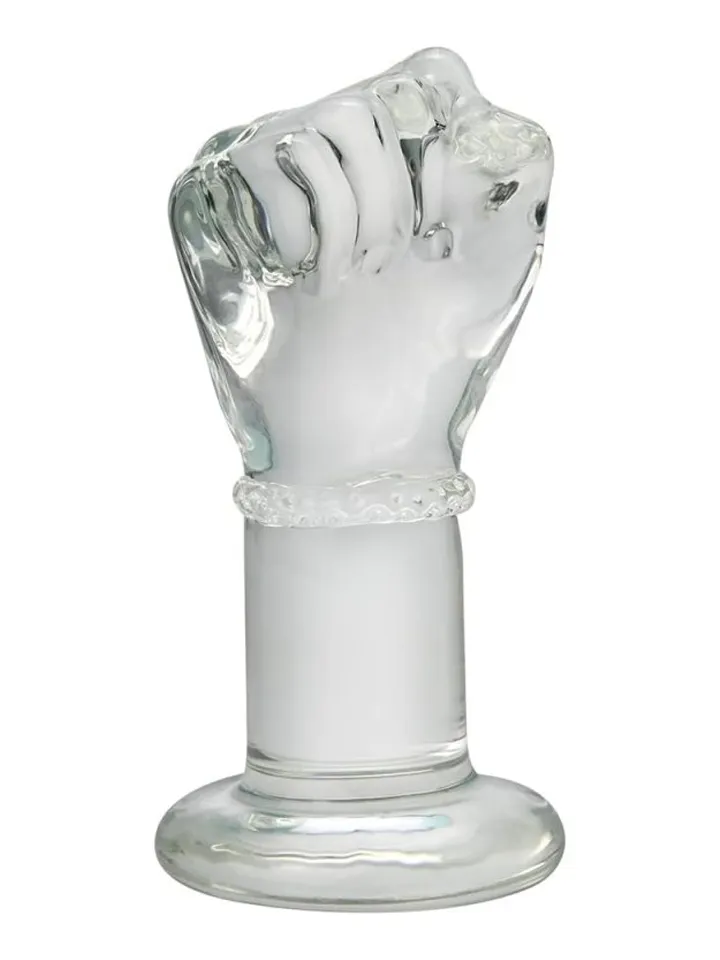 Gode Main Closed Glass Fist 16,5 cm Fisting hand