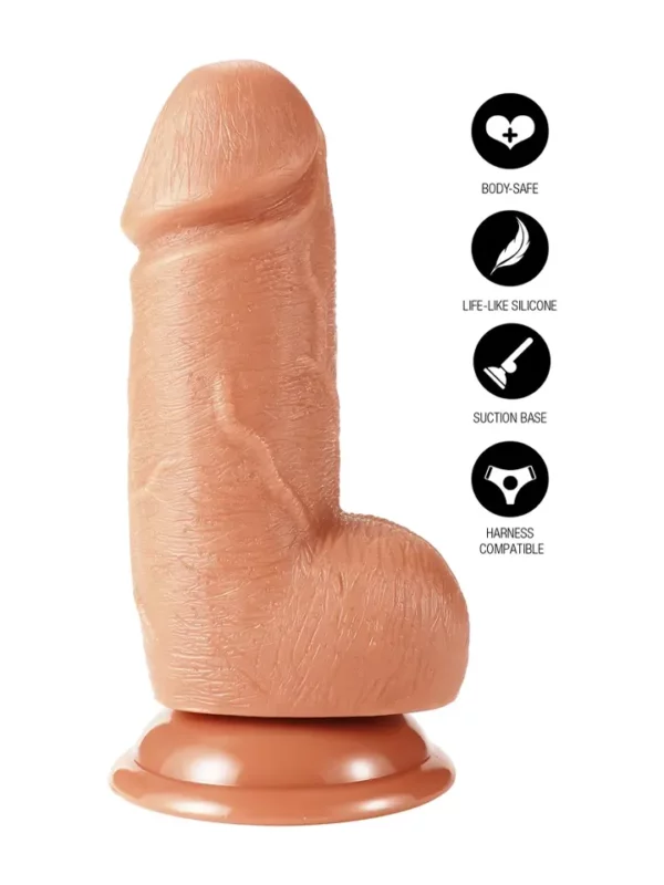 Inferno Realistic Dildo 16 cm Realistisk dildo