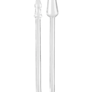 Long Snass Plug Transparent 43 cm Extra långa analdildos