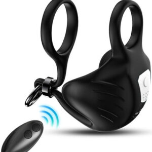 Manta Scrotum Vibrator Ring With Remote