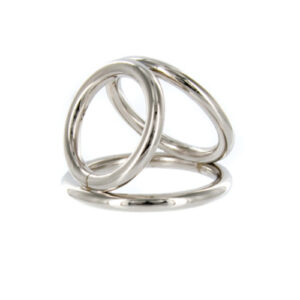 Master Series The Triad Chamber Cock & Ball Ring Medium