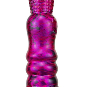 Metallic Fantasy Dildo Peern Purple/Black 19,5 cm