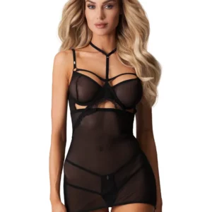 Obsessive Arrowel Chemise Black S/M Chemise & Babydoll