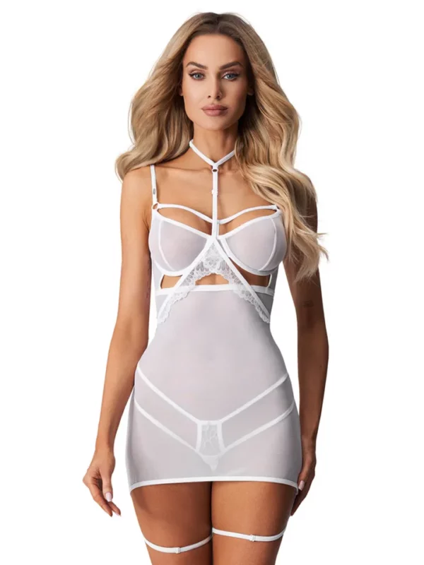 Obsessive Arrowel Chemise White S/M Chemise & Babydoll