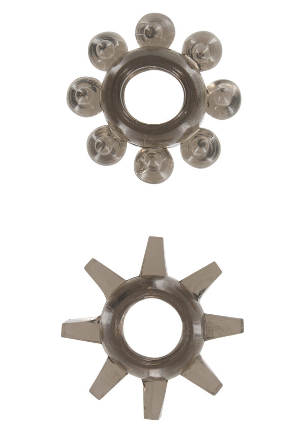 POWER STRETCHY RINGS SMOKE 2PCS