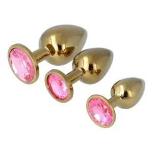 Pick & Love Metal Anal Plug Set Analpluggar paket