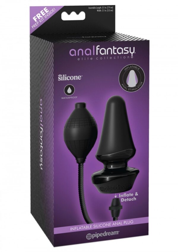 Pipedream Inflatable Silicone Butt Plug