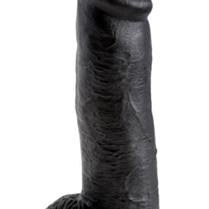 Pipedream King Cock With Balls Black 30,5 cm