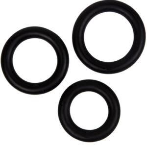 Premium Silicone C-rings 3-pack
