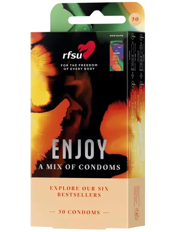 RFSU Enjoy A Mix Of Condoms 30-pack
