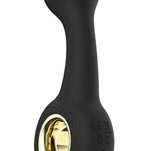 Rechargeable Curved Silicone Butt Plug